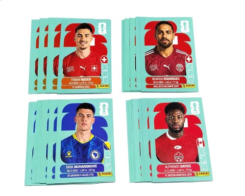 Panini canada suisse stickers - panini,