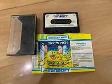 OricMunch   -  ORIC 1  ATMOS CASSETTE IN COMPLETE BOX
