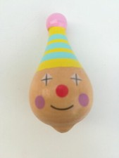 Toupie Clown En Bois massif