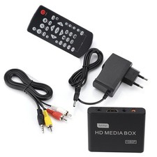 Lecteur multimédia HDMI Full HD Mini Box Media Player 1080P Media Player Box ...