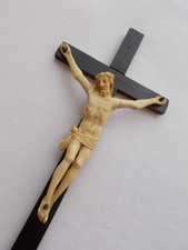 ANCIEN CRUCIFIX CROIX CHRIST ART POPULAIRE ANTIQUE FRENCH CROSS
