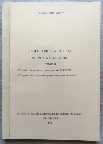 Milieu militaire belge de - milieu,