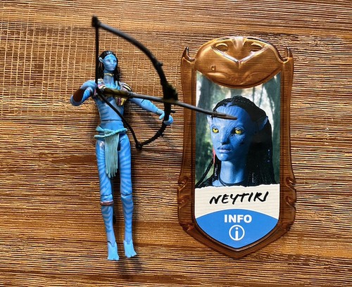 Figurine neytiri avatar - figurine,