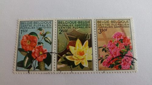 Belgique thematique flore 1970 - thematique,