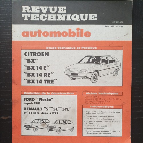 Revue technique citroen - technique,