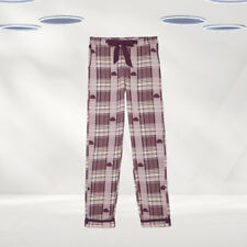 Ex Fat Face Women’s Eva Hedgehog Pyjama Lounge Pants in Purple