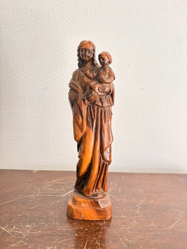 Sculpture vierge enfant - sculpture, l'enfant