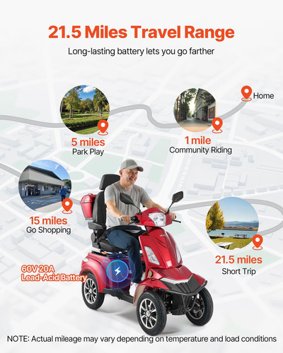 Vevor scooter mobilité - vevor,