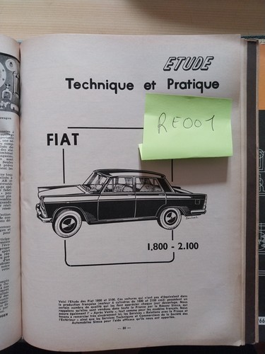 Revue technique fiat - fiat,