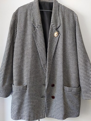 Tailleur jupe vintage carreaux - tailleur,