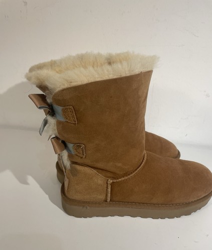 Ugg bailey bow bottillons - ugg, daim