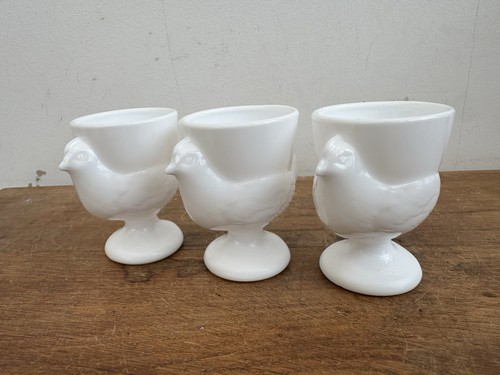 Lot coquetiers opaline - 3, en