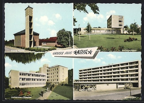 Carte postale willich - carte,