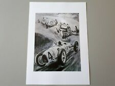 poster: car racing old racing cars