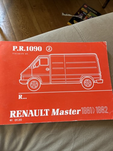 Renault master catalogue - master, r