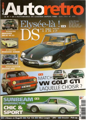 Auto retro 309 - auto, ds