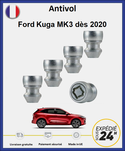 écrous antivol roues - roues, ford