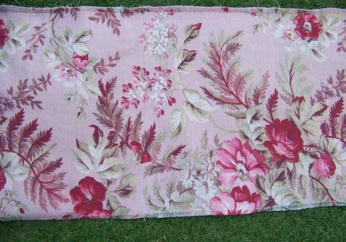 Ancien coupon tissu motifs - ancien, de