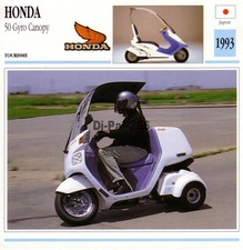 Fiche Moto : HONDA 50 Gyro
