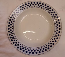 Plat Rond Creux Moulin Des Loups Orchies Hamage À Pois Bleu