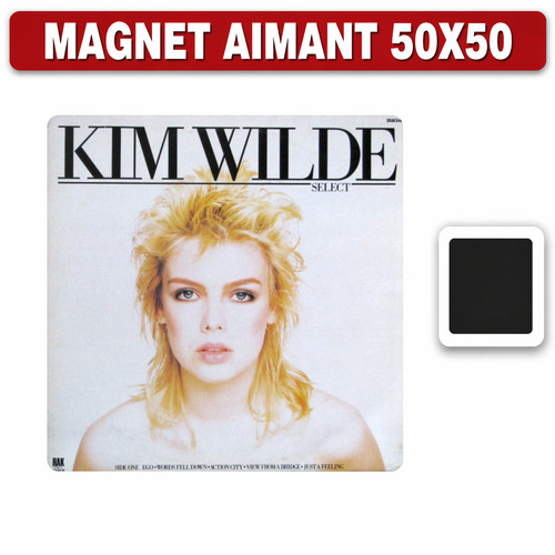 Magnet kim wilde select 5x5 - magnet, cm