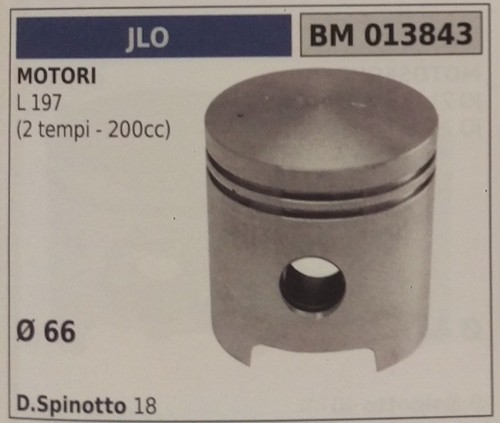 Piston complet segments - piston,