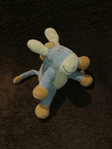 Doudou peluche âne - âne, beige