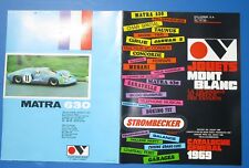 WHITE MONT TOYS: 1969 General Catalogue / Matra 530 Jaguar Type E Ferrari..