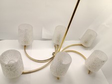 Lustre 6 feux Design 1950