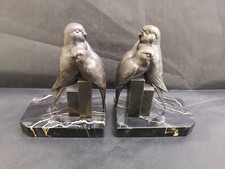 Paire serre livres art deco