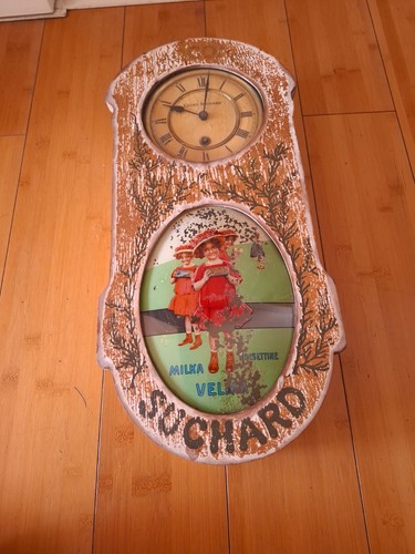 Pendule chocolat suchard - chocolat,
