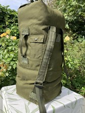 US Army Large Kit Bag Rucksack Backpack Bag Olive Nylon LC-2