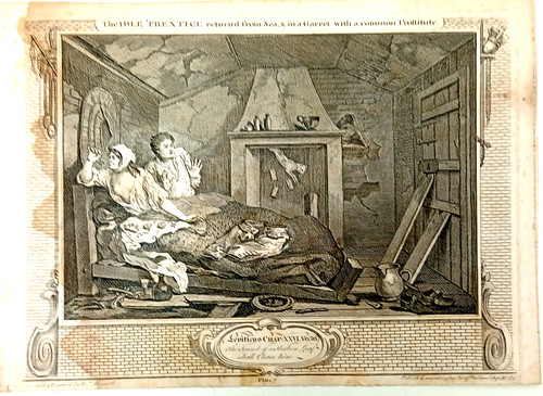 Gravure xviii hogarth - -,