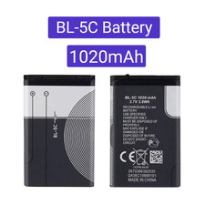 Batterie De Téléphone BL-5C, Pour Radio De Diffusion/Nokia 1100 1110 1200 1208 1