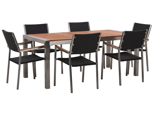 Table jardin 6 chaises - jardin,