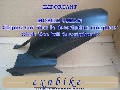 Garde boue arriere pour yamaha - garde-boue,