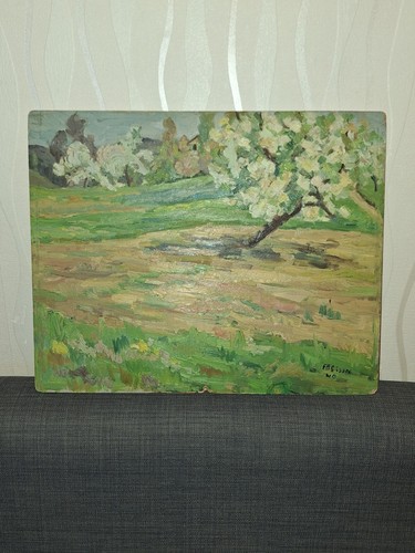 Tableau paysage champêtre - tableau,