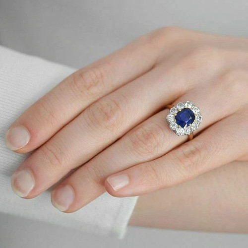 Bague fiançailles en or - fn,
