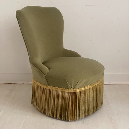 Petit fauteuil crapaud - , en