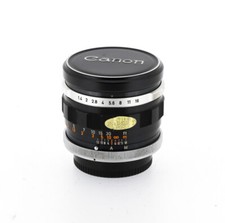 CANON FL 50 mm 1.4 numéro