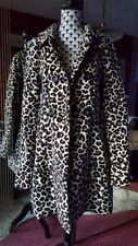 Manteau léopard style redingote - T36