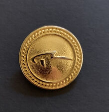 BOUTONS COLLECTION ANCIENS MÉTAL  DORÉ IDÉOGRAMME CHINOIS DIAMÈTRE 20 mm