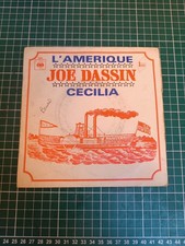 JOE DASSIN - Disque Vinyl 45 Tours  Joe Dassin L'Amérique / Cecilia