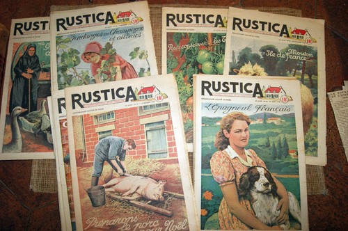Lot revues rustica année - lot,