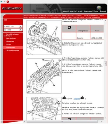 Manuel atelier alfa romeo - manuel,