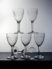 Service de 6 verres à vin en