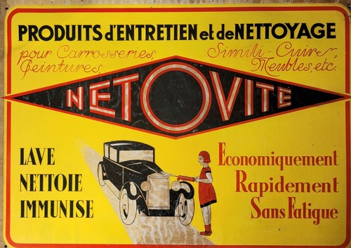 Plaque tole netovite - plaque,
