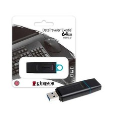 Clé USB Kingston DataTraveler Exodia 64 Go – USB 3.2 – Neuf