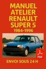 Manuel Atelier Renault Super 5