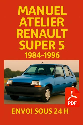 Manuel atelier renault - super, 5